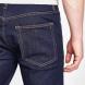 Fabric Skinny Mens Jeans Mid Wash