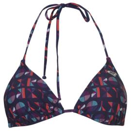Plavky Roxy Waimea Bikini Top Ladies Navy Typo Velikost - 10 (S)