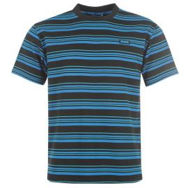 Tričko Lonsdale Crew T Shirt Mens Black/Blue