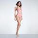 Firetrap Blackseal Long Line Bikini Top Pink Blush