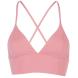 Firetrap Blackseal Long Line Bikini Top Pink Blush Velikost - 10 (S)