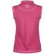 Polokošile Just Togs Jessica Sleeveless Polo Shirt Ladies Rose Velikost - 16 (XL)