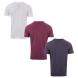 Tričko Tokyo Laundry Mens Willwood 3 Pack T-Shirts White red Velikost - M
