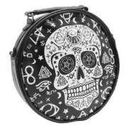 Banned Skull Handbag Pentagram