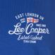 Tílko Lee Cooper Fashion Vest Mens Royal Blue Velikost - XXL