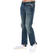 Replay Mens Newbill Comfort Fit Jeans Light Blue