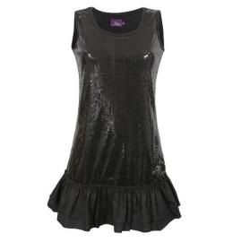 Dámské šaty Iska- Černé Velikost - 12 (M)