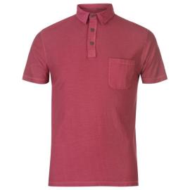 Pierre Cardin Jersey Polo Shirt Mens Red Velikost - S