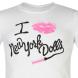 Tričko Official New York Dolls T Shirt Mens Lips