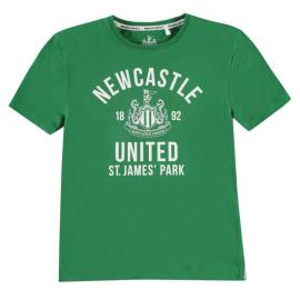 Tričko Team Newcastle United Est T Shirt Junior Boys Green Velikost - 11-12 let