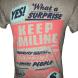 Pánské tričko Keep Smiling s krátkým rukávem šedá Velikost - M