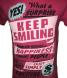 Pánské tričko Keep Smiling s krátkým rukávem růžová Velikost - M