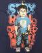 Dětské tričko s krátkým rukávem SWEET JUNIOR tmavě modrá Velikost - 9-10 let