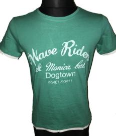 Pánské triko s krátkým rukávem Nave Riders zelená Velikost - XL