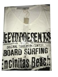 Pánské triko s krátkým rukávem Leeyo Present bílá Velikost - XL