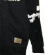 Pánská mikina PITTSBURGH PANTHERS na zip s kapucou černá Velikost - XXL