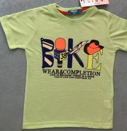 Dětské tričko s krátkým rukávem Fashion Boy žlutá Velikost - 5-6 let