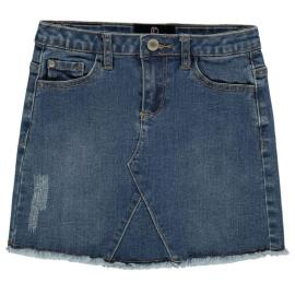 Firetrap Denim Mini Skirt Junior Girls Mid Wash Velikost - 7-8 let