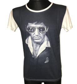 Pánské tričko s krátkým rukávem - Al Pacino bílá Velikost - L