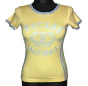 Dámské tričko s krátkým rukávem Hotrox California 1961 žlutá