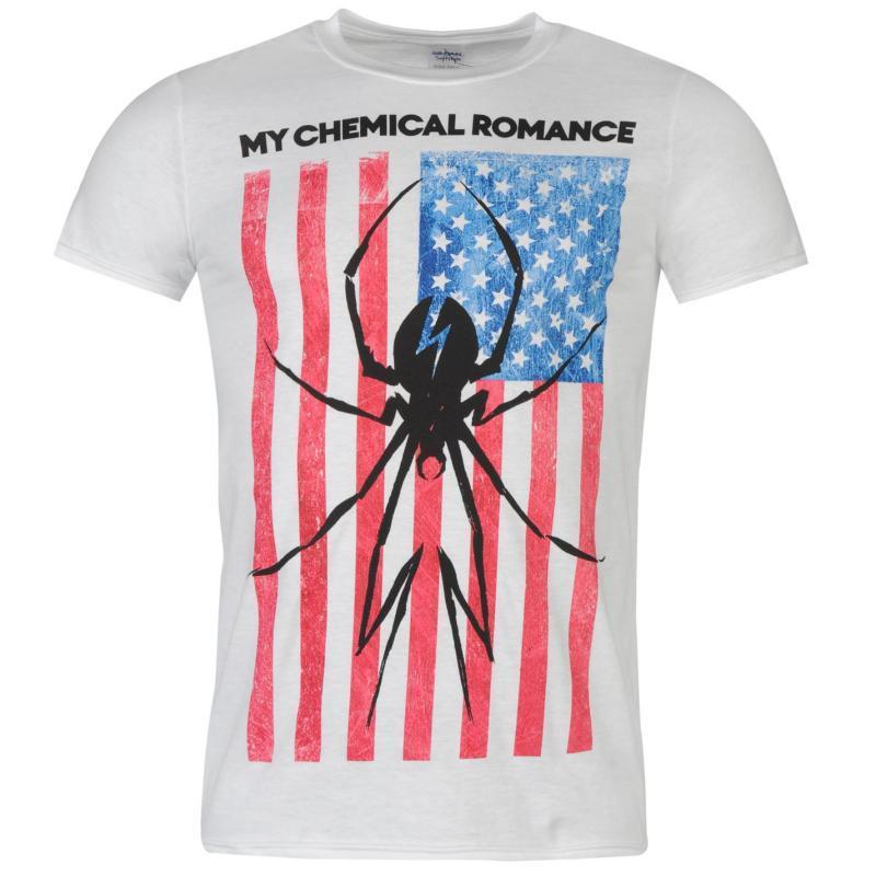 Tričko Official My Chemical Romance T Shirt Mens Flag Logo, Velikost: S
