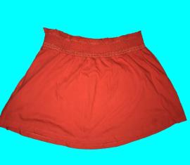 Dámská sukně červená Velikost - 16 (XL)
