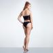 Plavky USA Pro Bardot Bikini Bottoms Ladies Black Velikost - 10 (S)