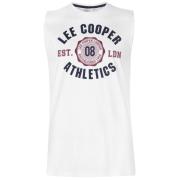 Tílko Lee Cooper Large Logo Vest Mens White