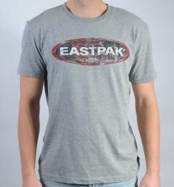 Pánské triko EASTPAK Apparel šedá Velikost - M