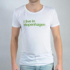Pánské triko Hopenhagen bílá Velikost - L