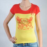 Dámské triko Rocawear červená/žlutá