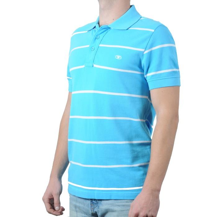 Pánské polo triko Tom Tailor světle modrá, Velikost: S