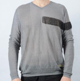 Pánský svetr Calvin Klein šedá Velikost - L