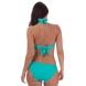Plavky Seafolly Womens Soft Cup Halter Bikini Top Green Velikost - 14 (L)