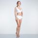 Plavky USA Pro Textured Bikini Bottoms Ladies White