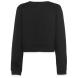 Mikina Everlast Crop Sweatshirt Ladies Black