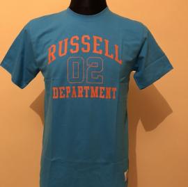 Pánské triko Russel Athletic  modrá Velikost - M