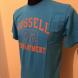 Pánské triko Russel Athletic  modrá Velikost - M