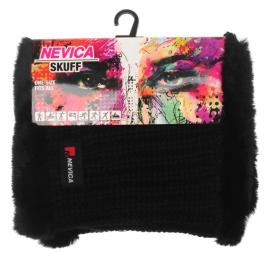 Nevica Knitted Fleece Skuff Black Velikost - 14 (L)