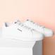 Reebok Complete Leather Trainers Mens White/White/Blk Velikost - UK8 (euro 42)