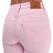 Levis Womens 721 High Rise Skinny Ankle Jeans Pink