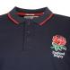 RFU England Rugby Core Polo Shirt Mens Navy Velikost - XXL