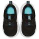 Nike Revolution 5 Trainers Infant Girls Black/Grey/Aqua Velikost - C3 (euro 19)