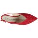 Firetrap Saski Ladies V Flat Shoes Red Velikost - UK5 (euro 38)