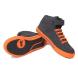 Lonsdale Canons Childrens Hi Top Trainers Grey/Orange