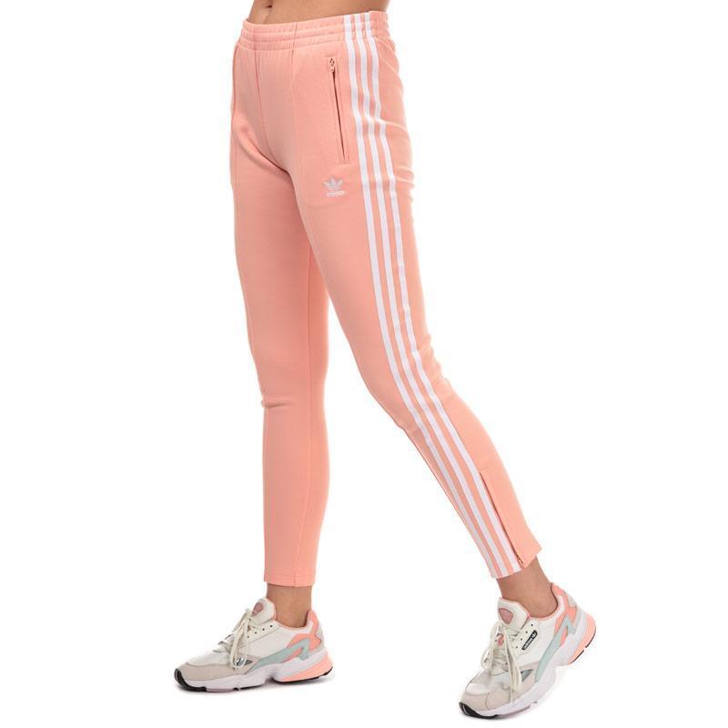 Sportovní kalhoty Adidas Originals Womens Superstar Track Pants Dusky Pink, Velikost: 10 (S)