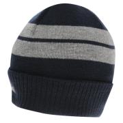 Lonsdale Turn Up Beanie Hat Mens Navy