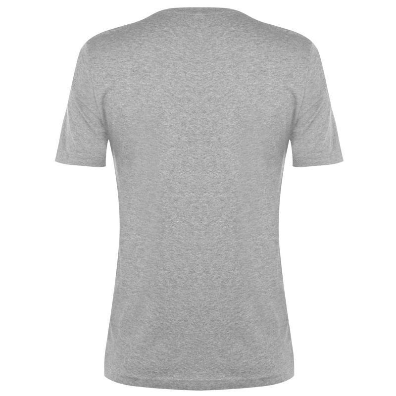 Tričko Puma Mens World QT T Shirt Mens Grey/Black, Velikost: XL