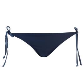 Plavky Roxy Tie Side Bikini Bottoms Ladies Dress Blue Velikost - 12 (M)