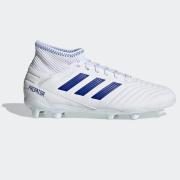 Adidas Predator 19.3 Junior FG Football Boots Boys White/BoldBlue